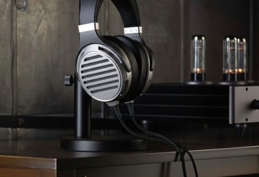 a pair of headphones and a pair of headphones