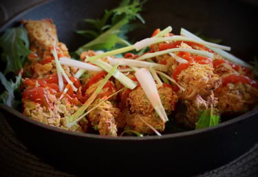 Vegan food from Planted by Sai