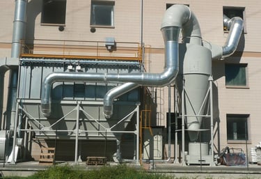 Impianti di Trattamento Aria, Evacuazione Fumi e Abbattimento delle Polveri Sottili