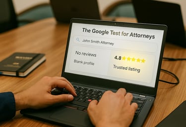 AEO and SEO work for attorneys in our office