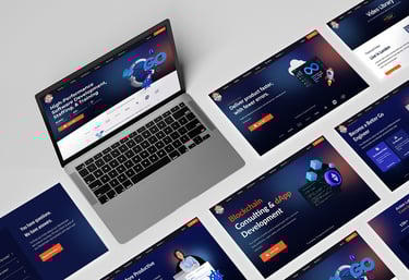 landing page mockup