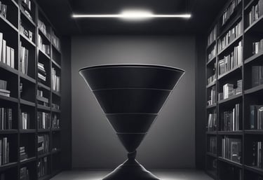 A modern workspace setup featuring a large monitor and a laptop displaying web pages. The desk has a wireless keyboard, a mouse, and a card labeled '#Hashtag Campaign'. The space is clean and organized with a focus on digital content.