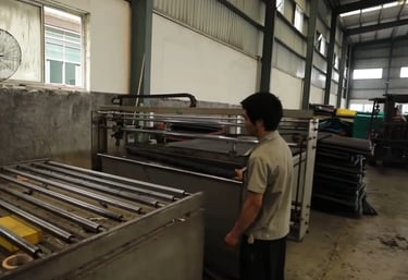 Foam cutting and trimming into fitness accessory component sizes