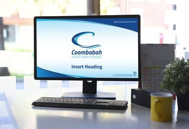 Spruik Education PowerPoint template