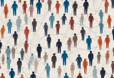 A white baseball cap with the words 'Voices of Autism' embroidered in green alongside a logo featuring a stylized person and airplane. The cap is placed on a textured, purple surface, with part of a brown paper bag visible in the background.