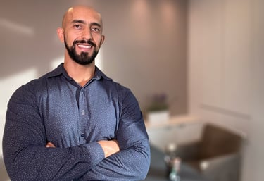 a man with a beard and a beard and a beard