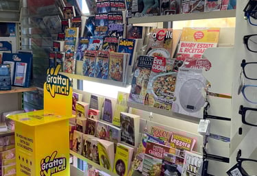 Riviste e prodotti Edicola Tabaccheria Donzelli Gabry Certaldo