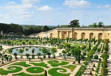 Versailles Castle garden Paris France
