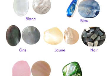 Les couleurs de la Nacre bijoux Les Couleurs de Lo