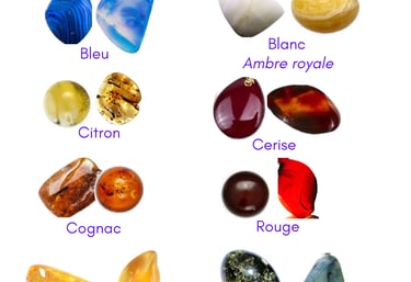 Les couleurs de l'Ambre bijoux Les Couleurs de Lo