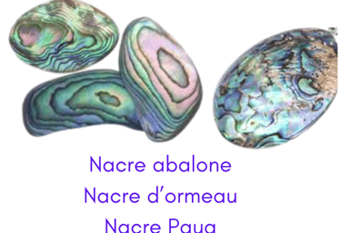 Nacre Bijoux Les Couleurs de Lo