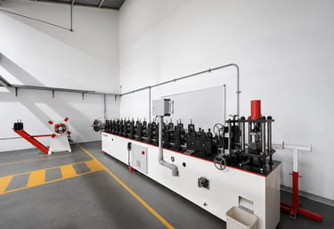 Fabricacion de fleje microperforado para cortina enrollable
