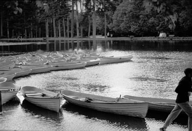 Petits bateaux à louer, Bois de Boulogne à Paris