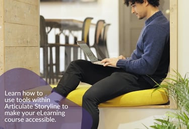 Screenshot of a video from a multimedia eLearning course.