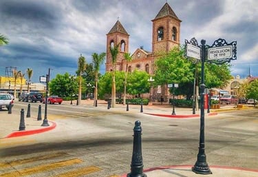 catedral de nuestra señora de la paz, a una cuadra de hotel miramar la paz baja california sur