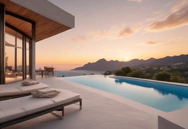 A stunning villa in Goa showcasing luxury living.