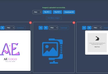 flip image horizontally - image flipper