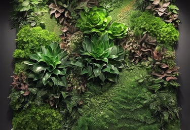 a bunch of plants that are in a garden