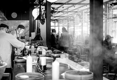 Chefs Are Cooking in The Restaurant