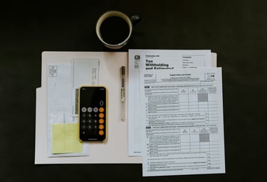 Calculation of tax at the desk
