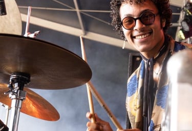 Sekou, drumleraar in Den Haag