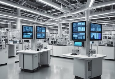 A person with their back to the camera is seated in a classroom, facing a blackboard filled with detailed chemical equations and diagrams. The room has wooden benches and desks, with large windows on one side allowing sunlight to illuminate the scene. There is a framed picture above the blackboard, and a stone-textured wall adds to the old-school ambiance.