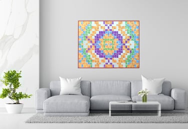 Composicion 781, en el salon