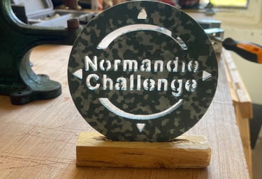 Normandie challenge, plastnat, objets personnalisés