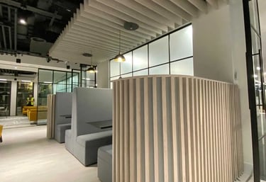 Acoustic room dividers and partitions UK