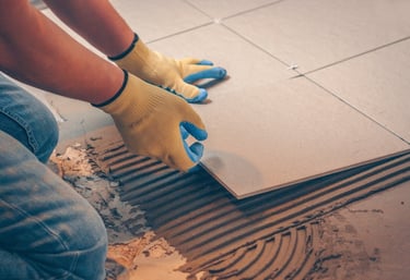 Bathroom and kitchen remodeling in Canton GA including vanities, tile, and cabinetry