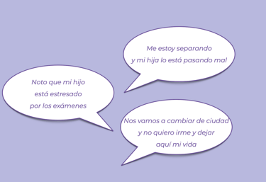 Noto que mi hijo está estresado por los exámenes