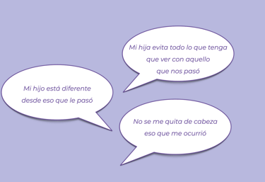 Mi hijo está diferente desde eso que le pasó