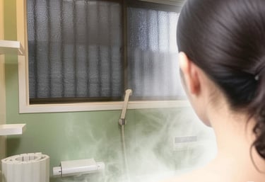 堺市中区で女性が入浴中に風呂場の窓からスマホが向けられているニュースのイメージ画像