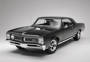 A car exhibition with several high-performance vehicles, prominently featuring a white sports car with racing decals and branding. Numerous people are seen in the background, suggesting a busy and vibrant event atmosphere. The setting appears to be indoors with artificial lighting.