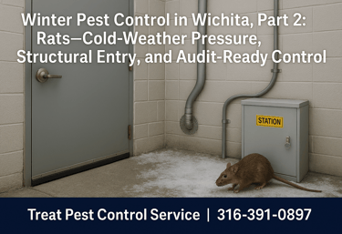 Rats in basements, garages, docks, or trash rooms? We seal entry points, map runways, and deploy secured stations with docume