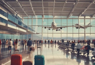 A group of travelers enjoying a guided tour in a historic city.