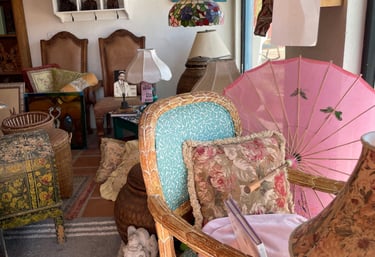 Remix Upcycled Furniture thrift store la mision
