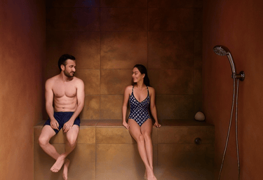 Hammam privatif ENERGY TERRE HAPPY à Lherm – détente vapeur en duo.