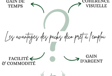 les 4 avantages des packs