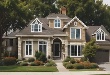 a magnifying glass sitting on top of a piece of paper