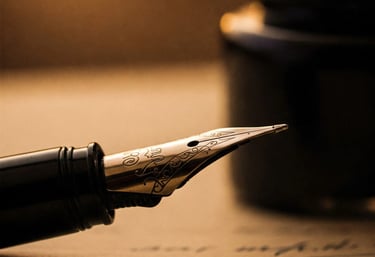 a fountainhead pen nib with a fountain pen