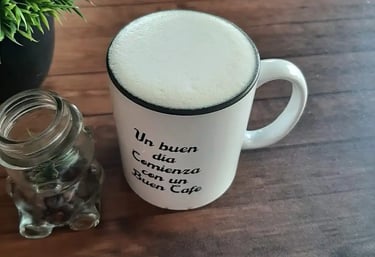 delicioso cafe caliente 