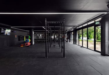 Piso crossfit academia placa de borracha 1x1m 50x50cm 15mm preto