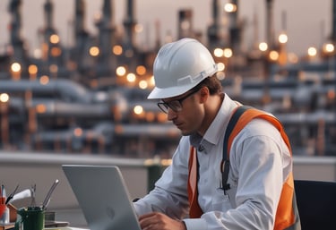 a man riding a skateboard down a street next to tall buildings