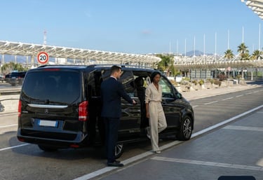 VTC à l'aéroport de Nice  avec Riviera privilège