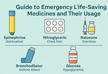Guide to Emergency Life-Saving Medicines and Their Usage