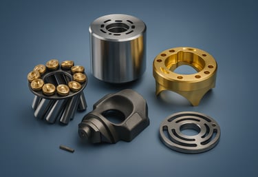 Original Ersatzteile von Hydraulikpumpen und Hydraulikmotoren