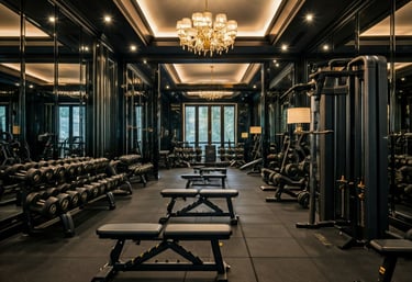 Luxury weight gym personal training
