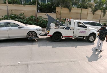 vehicle towing service in hyderabad