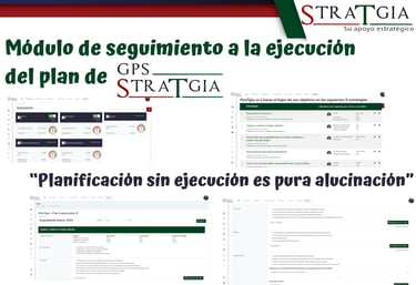Módulo de seguimiento a la ejecución del plan GPS StraTgoa